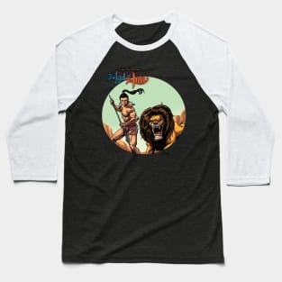 The Lad and The Lion Baseball T-Shirt